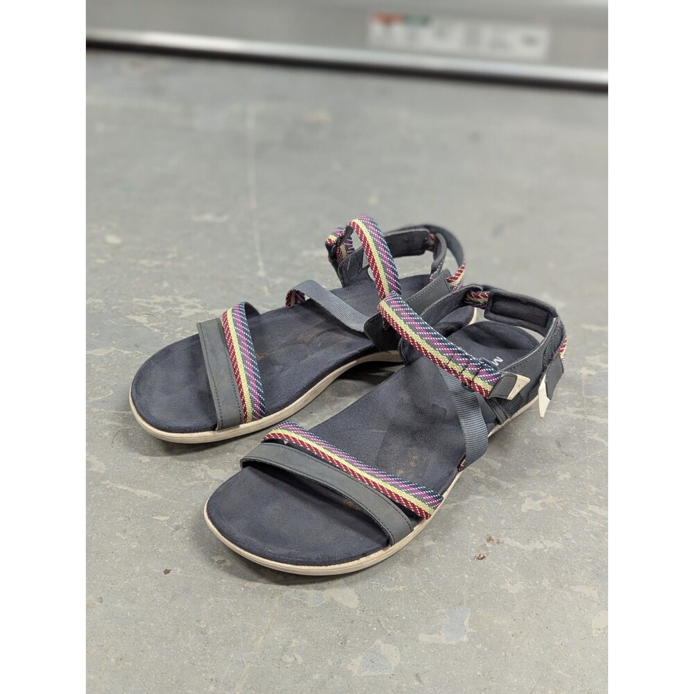 MERRELL Sz 9 District Mendi Backstrap Turbulence Sandals Sporty Chic Athleisure